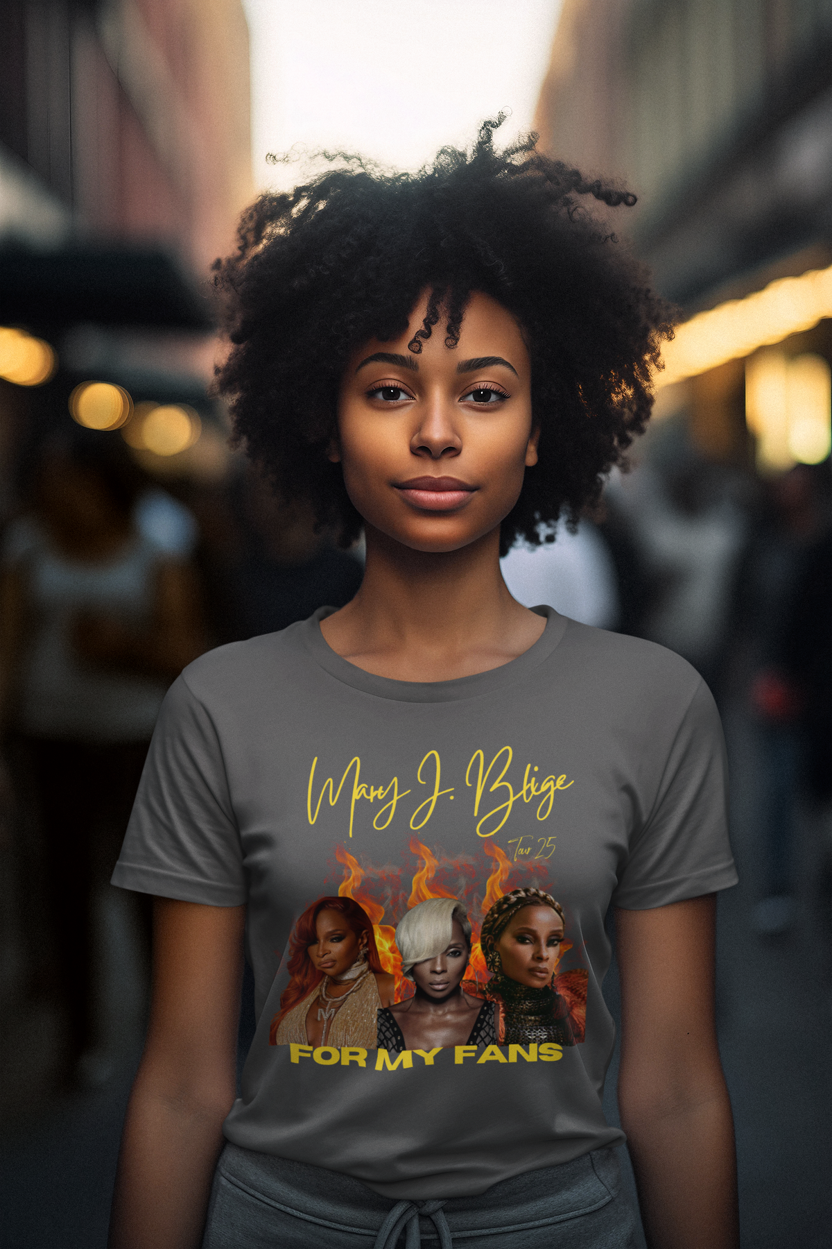 Mary J Blige Graphic Shirt, Mary J Blige, For My Fans Tour 2025 T-Shirt, Mary J Blige Fan Gift, Mary J Blige Merch, Mary J Blige Shirt