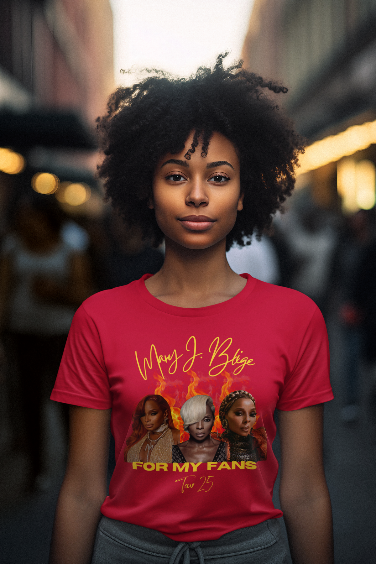 Mary J Blige Graphic Shirt, Mary J Blige, For My Fans Tour 2025 T-Shirt, Mary J Blige Fan Gift, Mary J Blige Merch, Mary J Blige Shirt