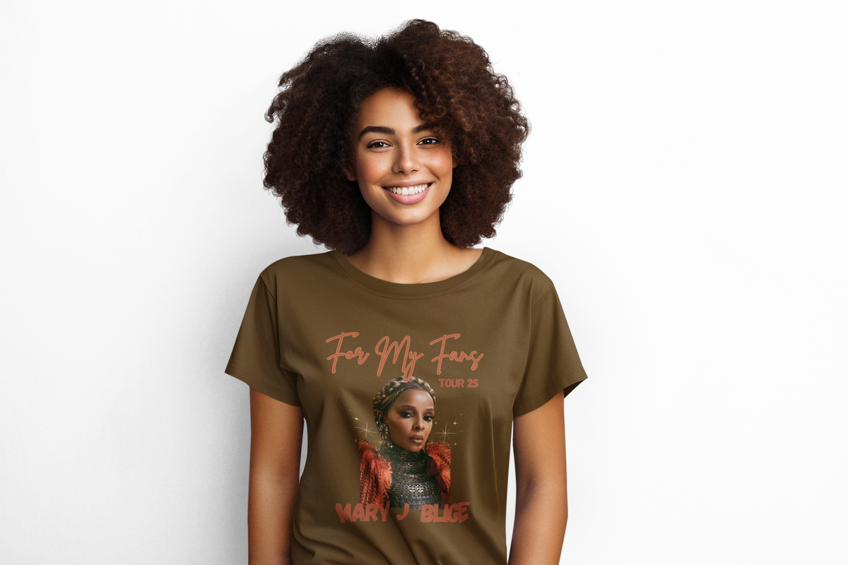 Mary J Blige Graphic Shirt, Mary J Blige, For My Fans Tour 2025 T-Shirt, Mary J Blige Fan Gift, Mary J Blige Merch, Mary J Blige Shirt