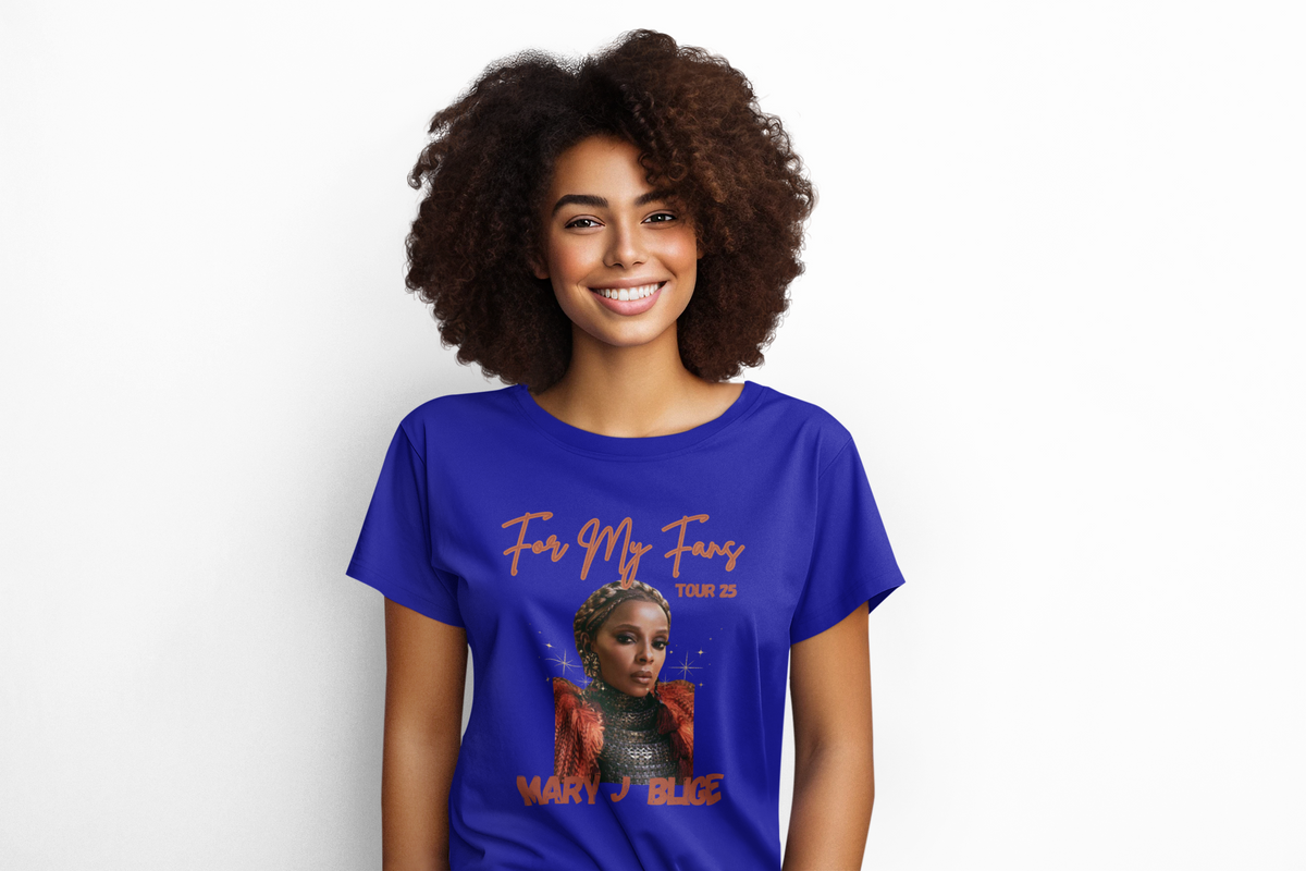 Mary J Blige Graphic Shirt, Mary J Blige, For My Fans Tour 2025 T-Shirt, Mary J Blige Fan Gift, Mary J Blige Merch, Mary J Blige Shirt